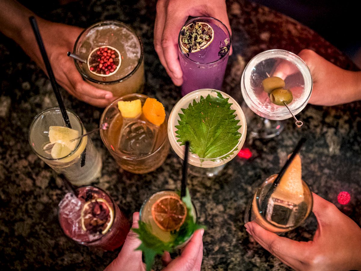 multiple cocktails